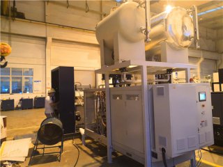 導(dǎo)熱油電加熱器安裝，「歐能」導(dǎo)熱油爐廠家現(xiàn)場(chǎng)指導(dǎo)